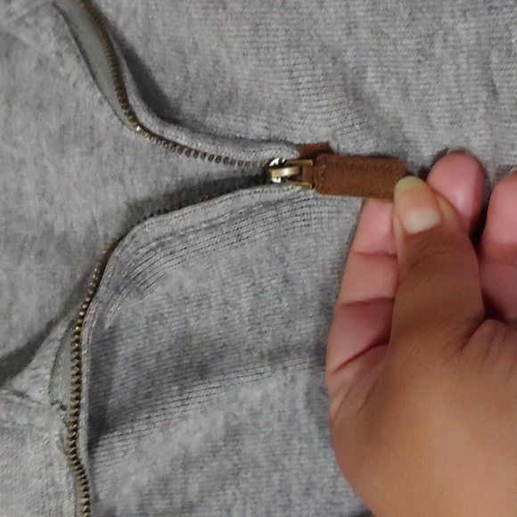 Polo Ralph Lauren gray ¼ zip - Picture 2 of 5